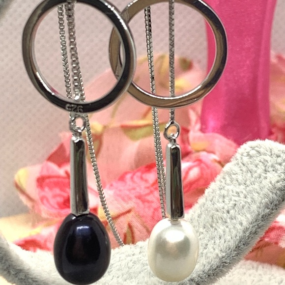 Natural Freshwater Pearl S925 Necklace - Picture 2 of 5